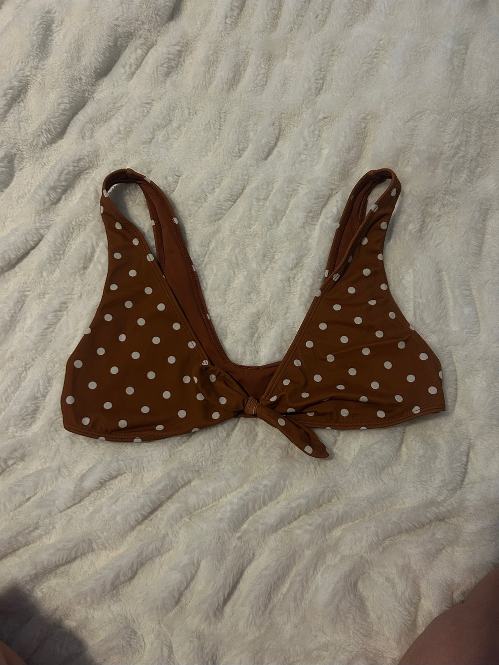 LA hearts bikini top
